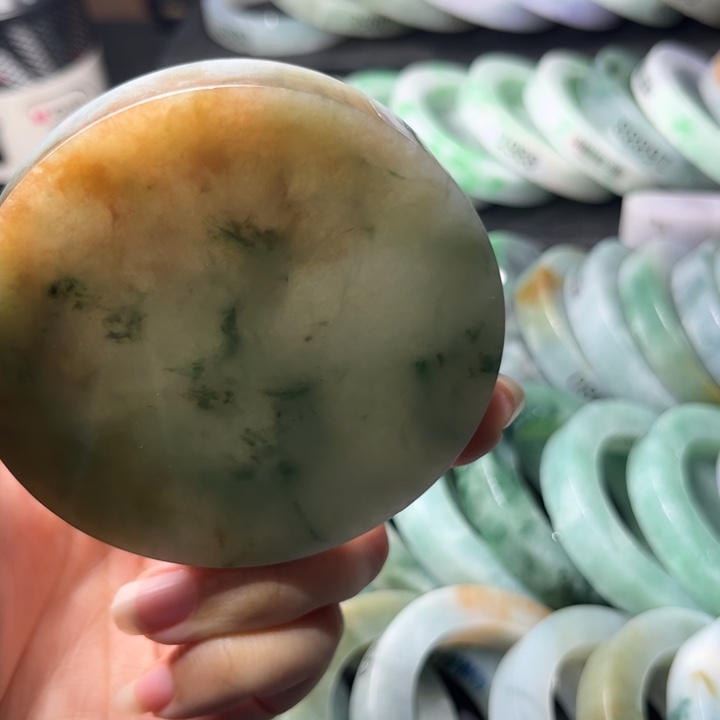 定制翡翠未镶嵌手镯翡翠