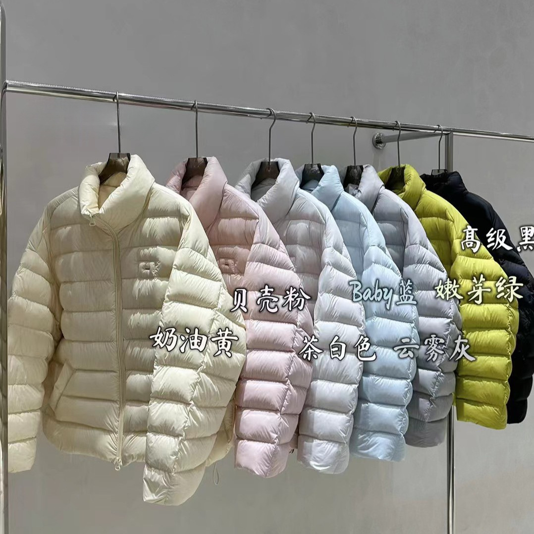 2025羽绒服女收腰腰带90白鸭绒高蓬松连帽短款显瘦外套