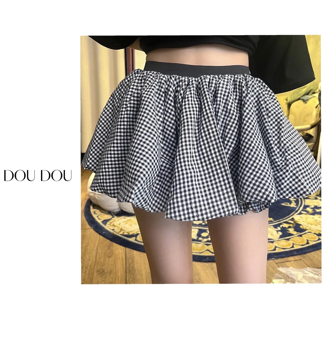 【时尚显瘦花苞裙】显瘦半身裙高腰短裙显瘦半身裙高腰短裙