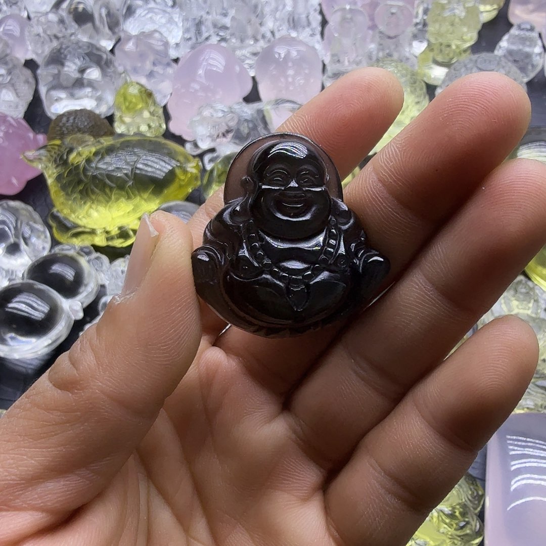 水晶颈饰未镶嵌吊坠