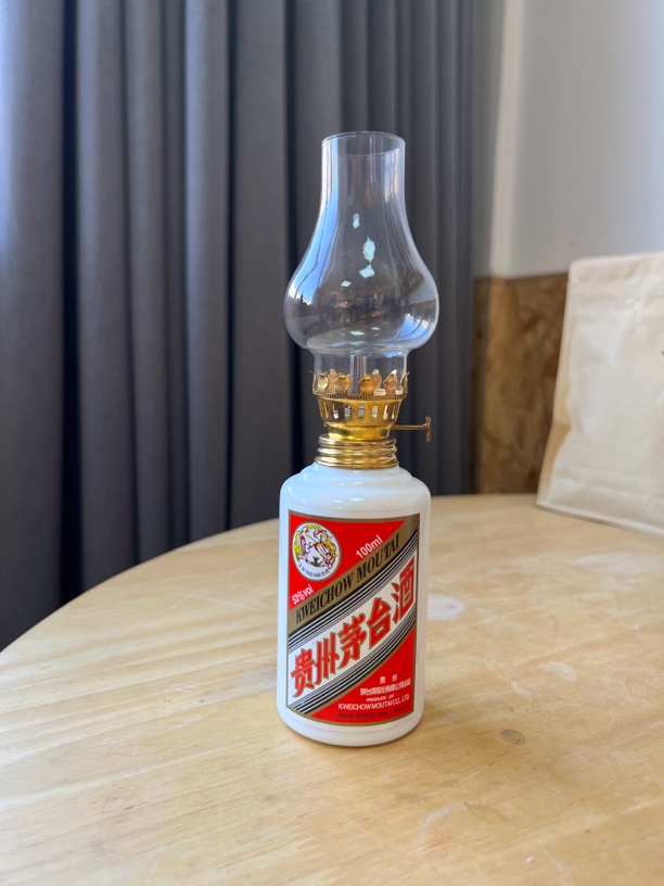 创意复古灯酥油灯茅台酒瓶摆柜装饰