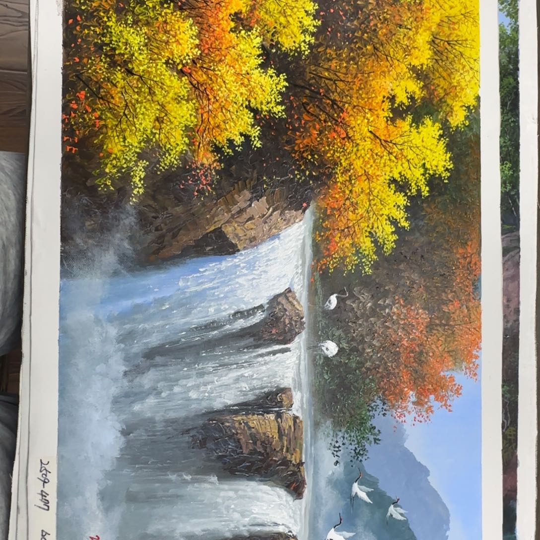 油画加油加油努力加油加油