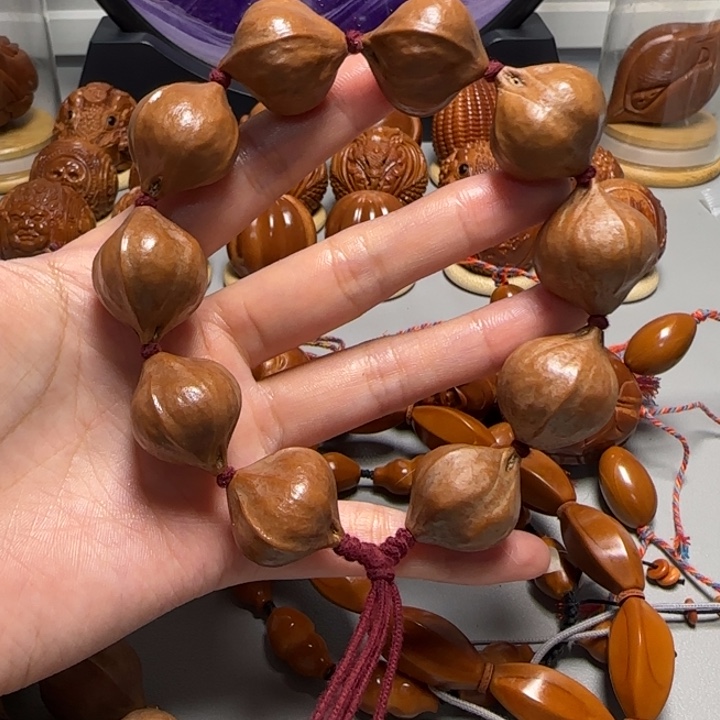 橄榄核手串/手链橄榄核核雕