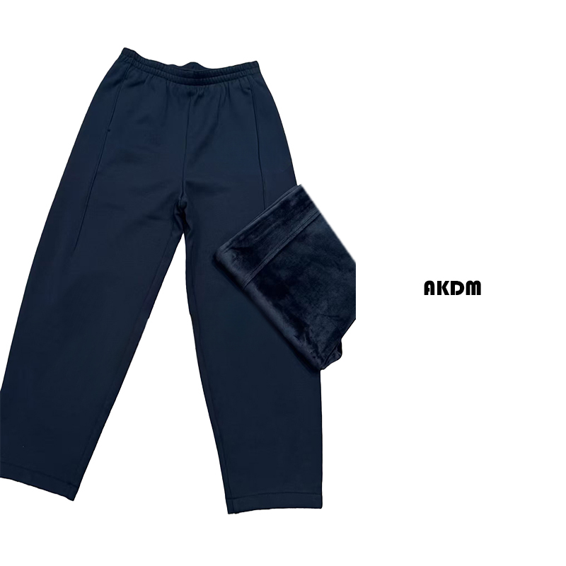 AKDM休闲小脚加绒超柔复合哈伦裤女裤2598