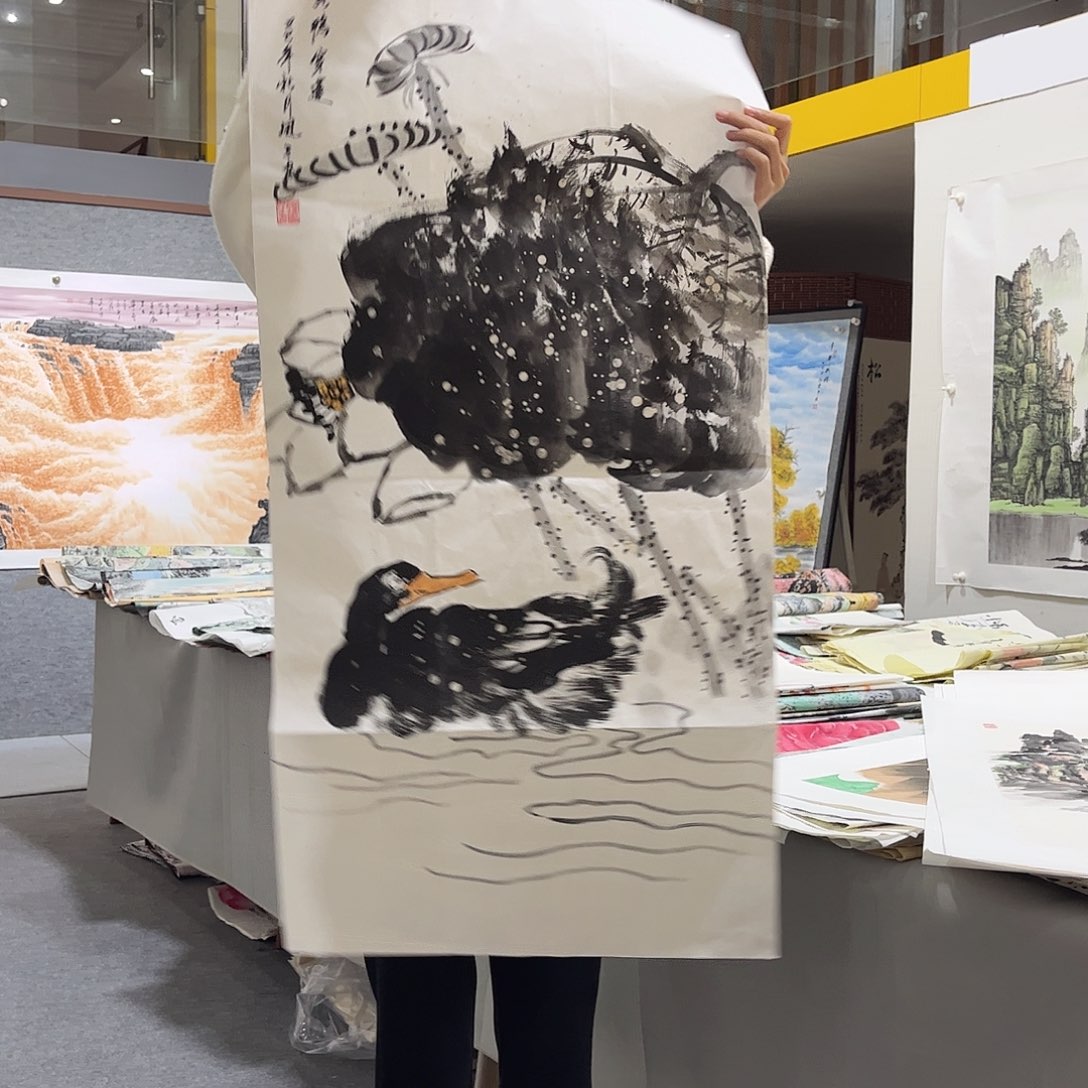 国画LD国画作品单幅任发