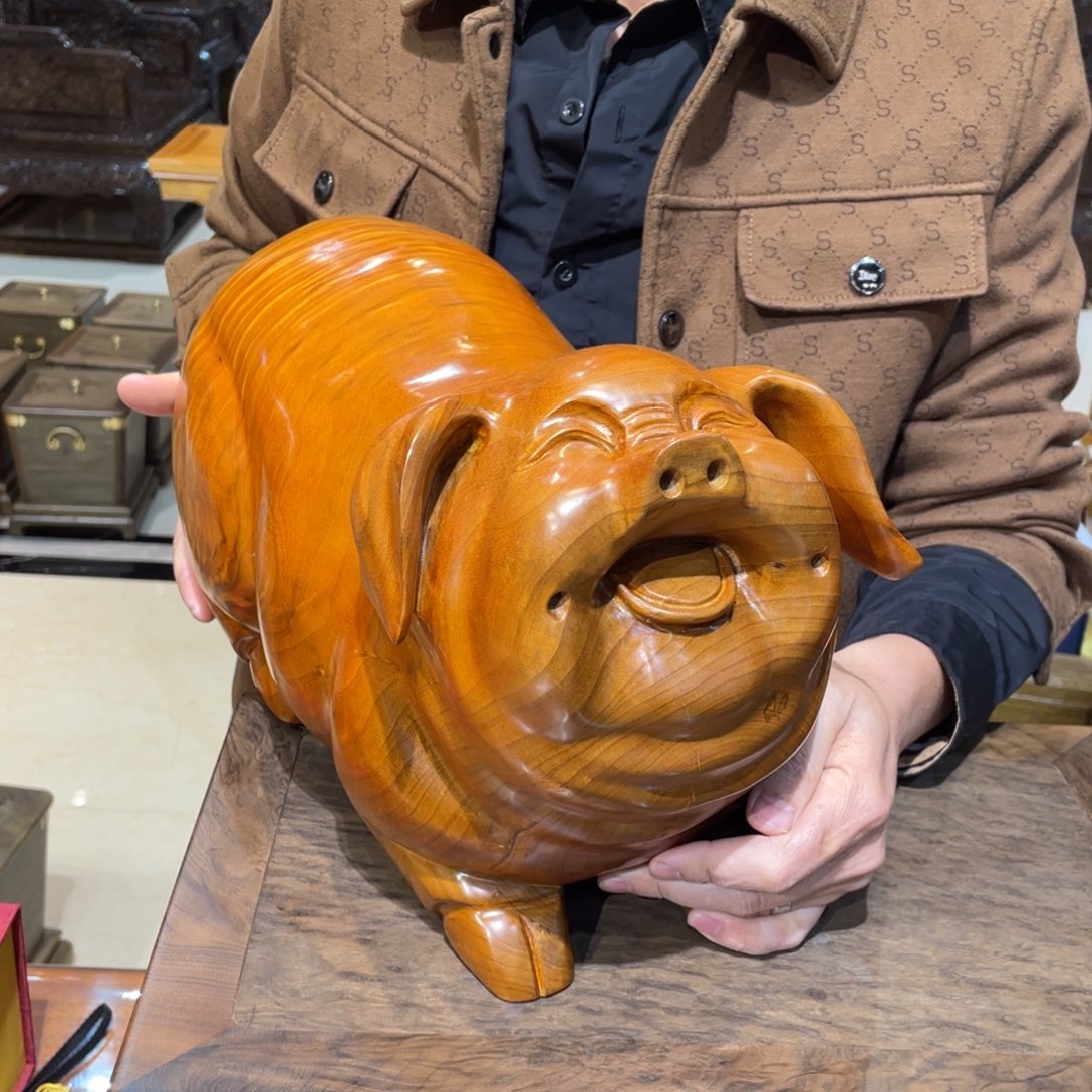 金丝楠简***?金丝楠大福猪