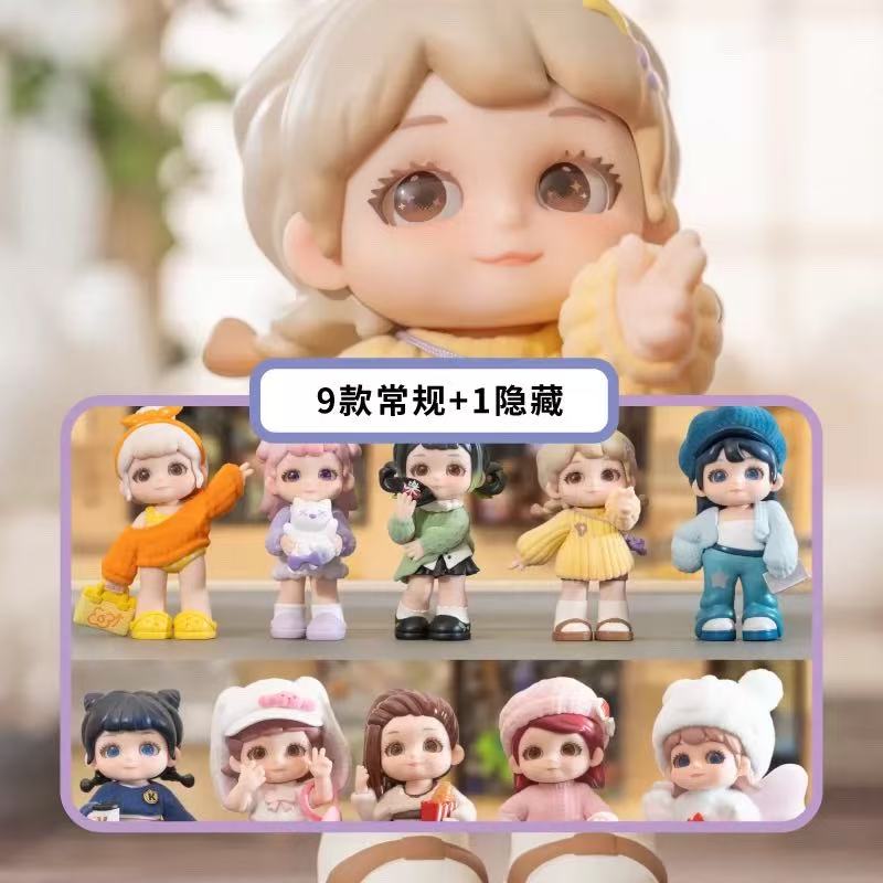 【芋头拆盒】letsvan蒂蒂姬 我的色彩发布会系列 盲盒手办