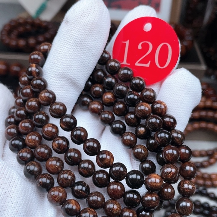 贡木其他黑果冻瘤疤08手串