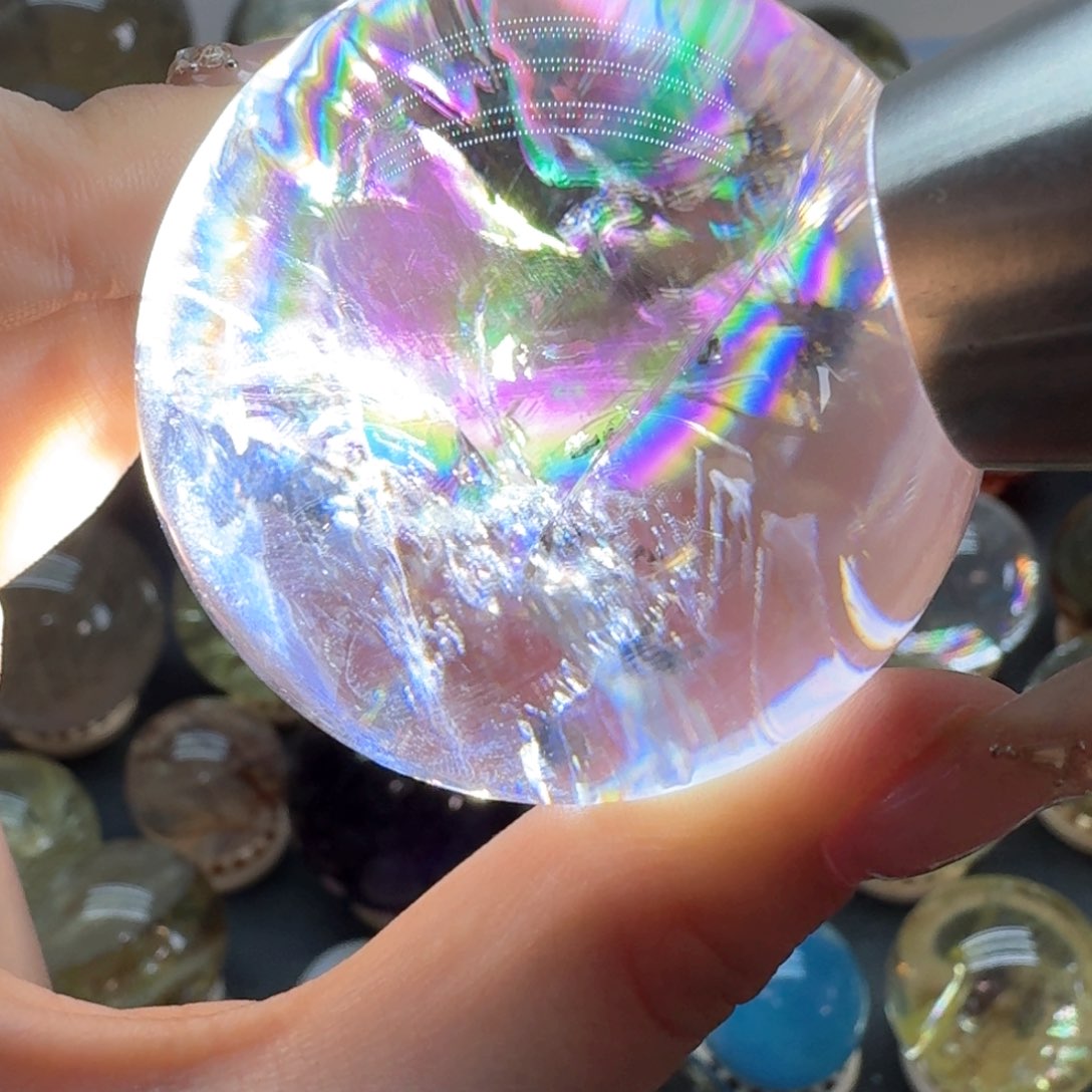 水晶天然水晶默认微瑕555 4.65未镶嵌