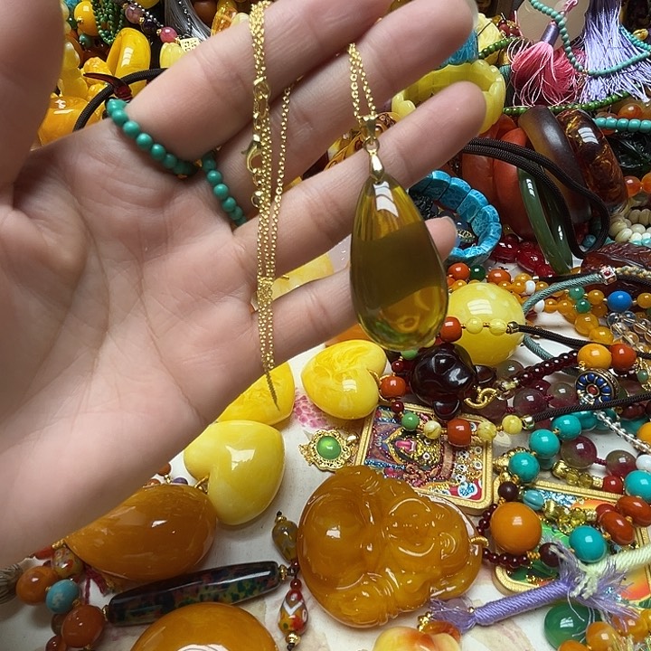 树脂制品1815水滴吊坠