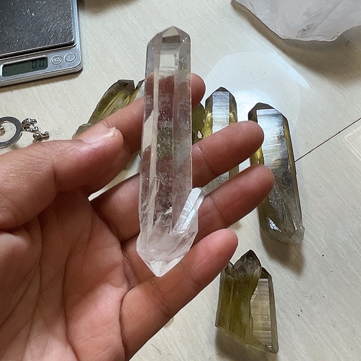 狐****水晶珠宝半成品未镶嵌