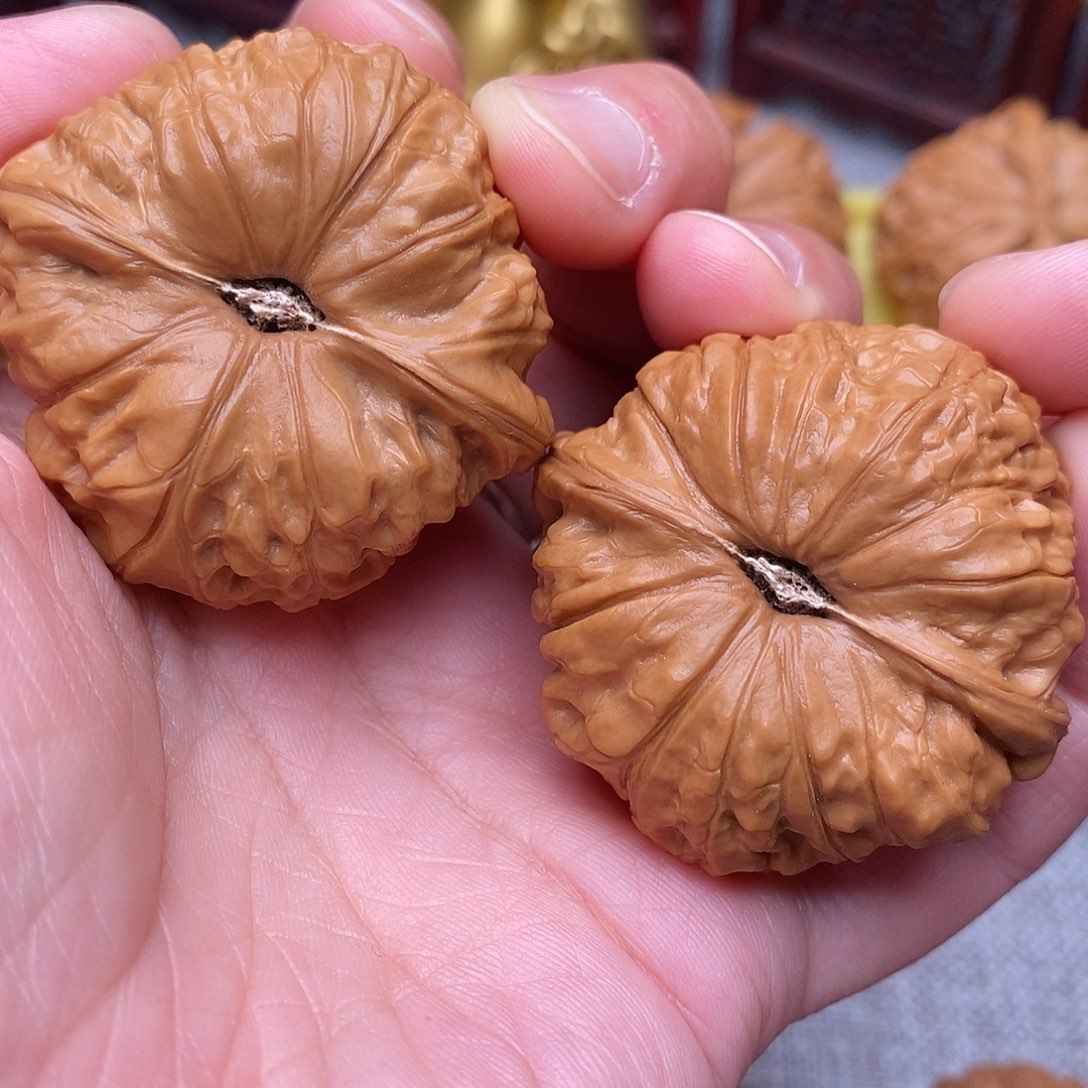 文玩核桃把件全品南瓜43尺