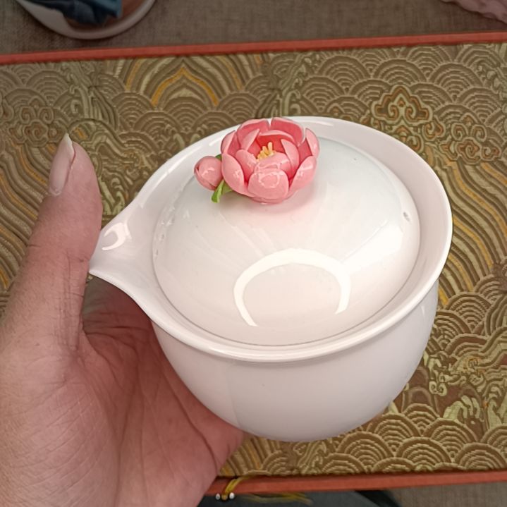 手捏花旅行茶具，。。。。。