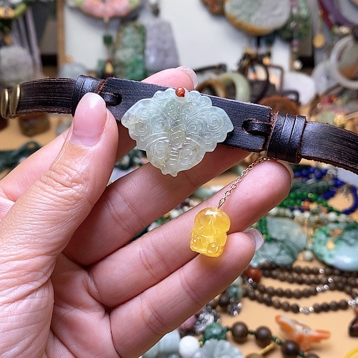 翡翠颈饰未镶嵌手链28