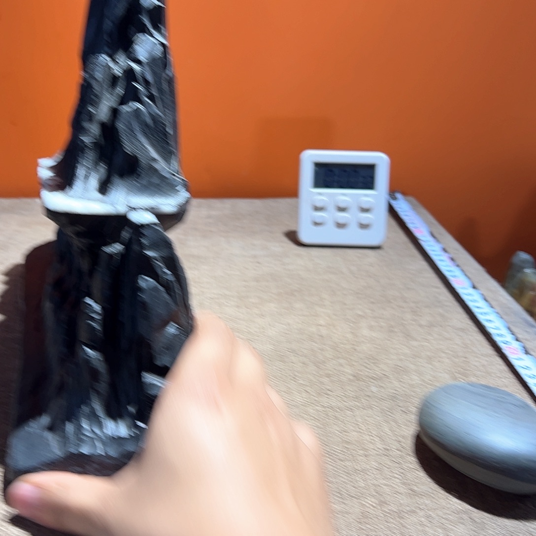 一***意灵璧奇石博览会摆件