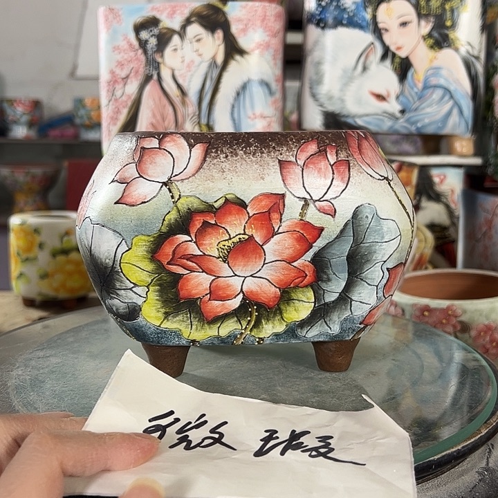 不***.景德镇幸运花盆性价比超高