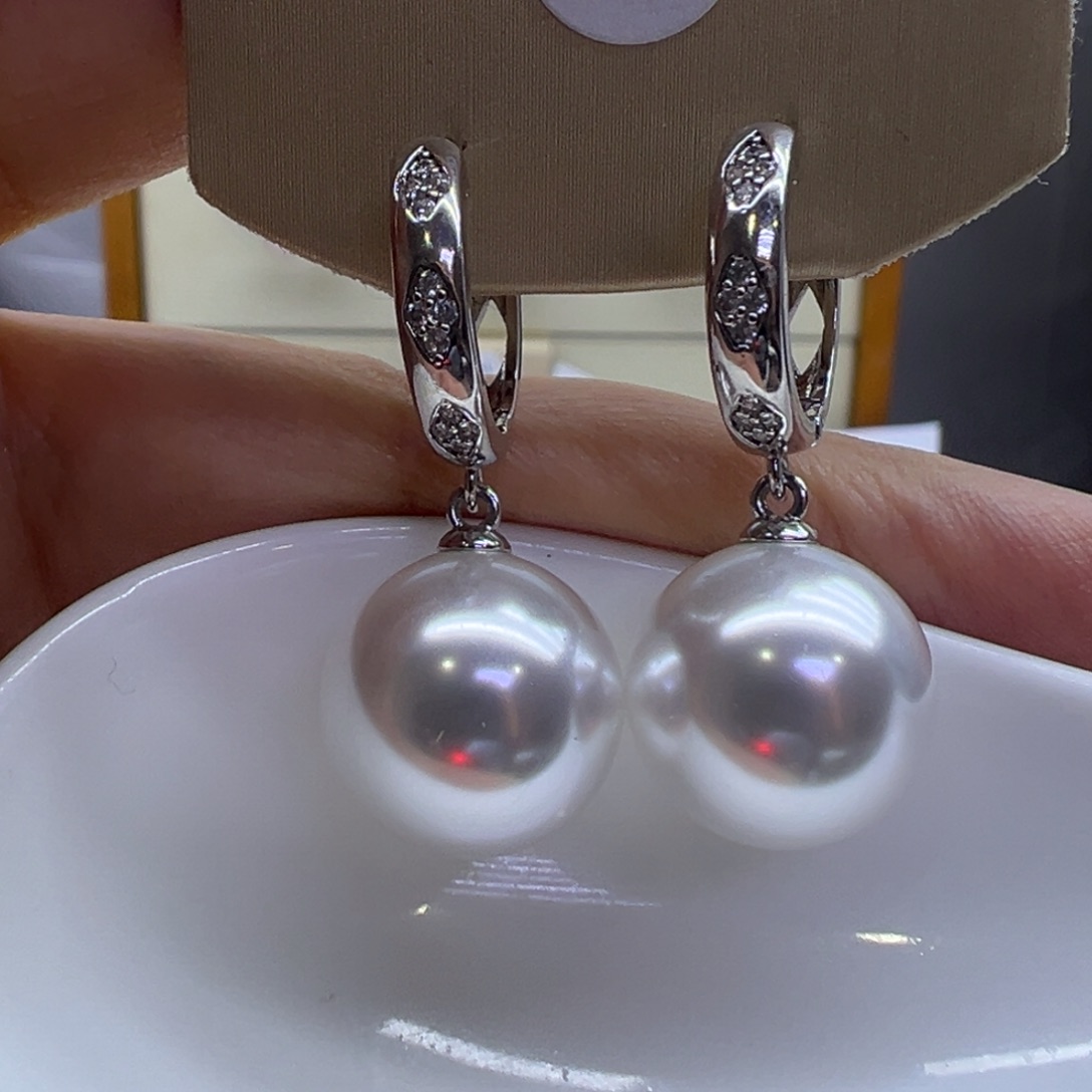 耳饰未镶嵌淡水珍珠