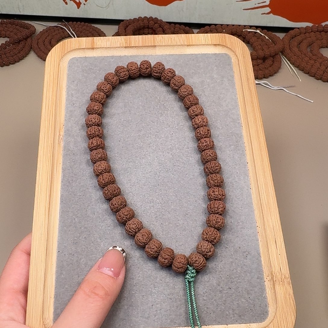 清***海金刚菩提把件金刚