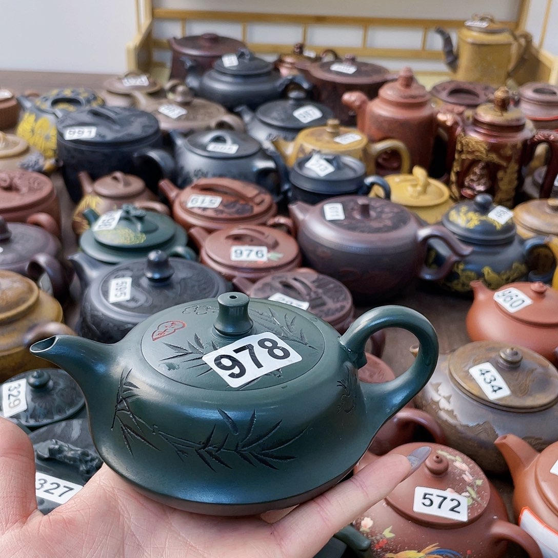 茶壶紫砂元**貞紫砂微瑕