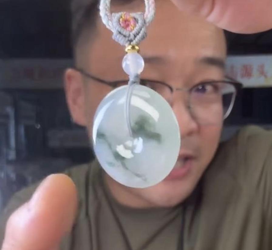  「10.24一哥揭阳行精选款」天然缅甸翡翠挂件/GJ005