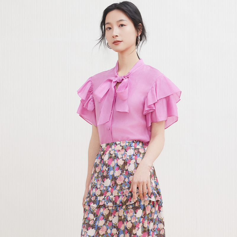 【柠檬专属】衬衫女秋季新款J432021