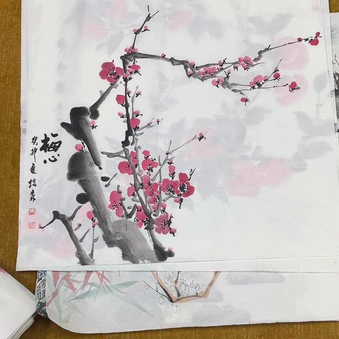 国画芭**屋绘画作品11张6666666瑕疵