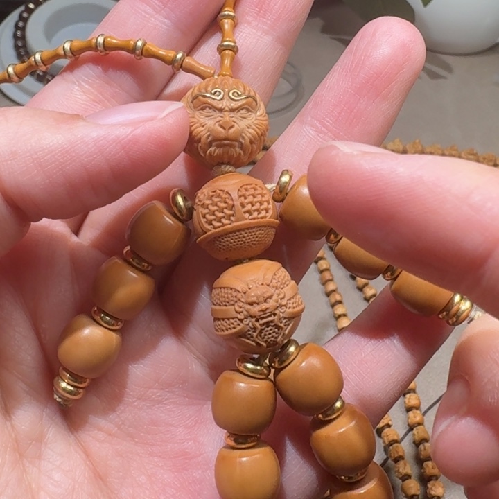 猴头核桃把件大圣把件