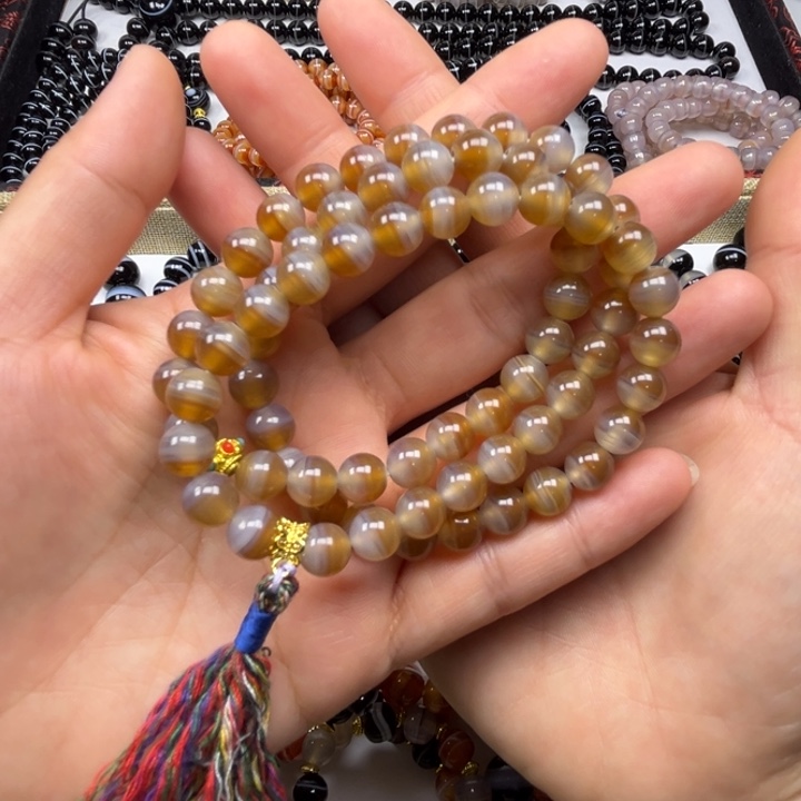 玛瑙/玉髓未镶嵌手链