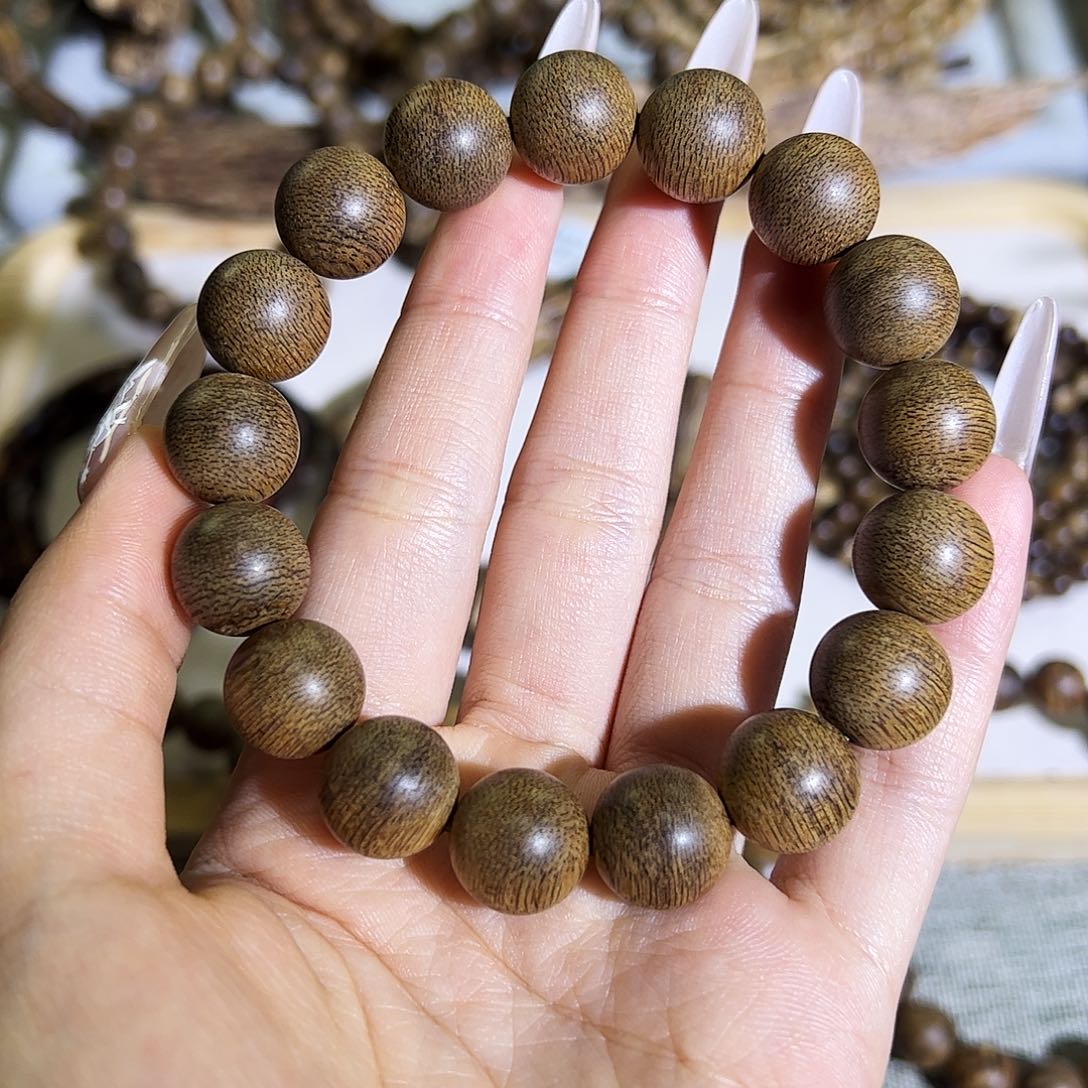 沉香手串天然惠安红油老料1.3单圈 花香沁甜凉 16g+