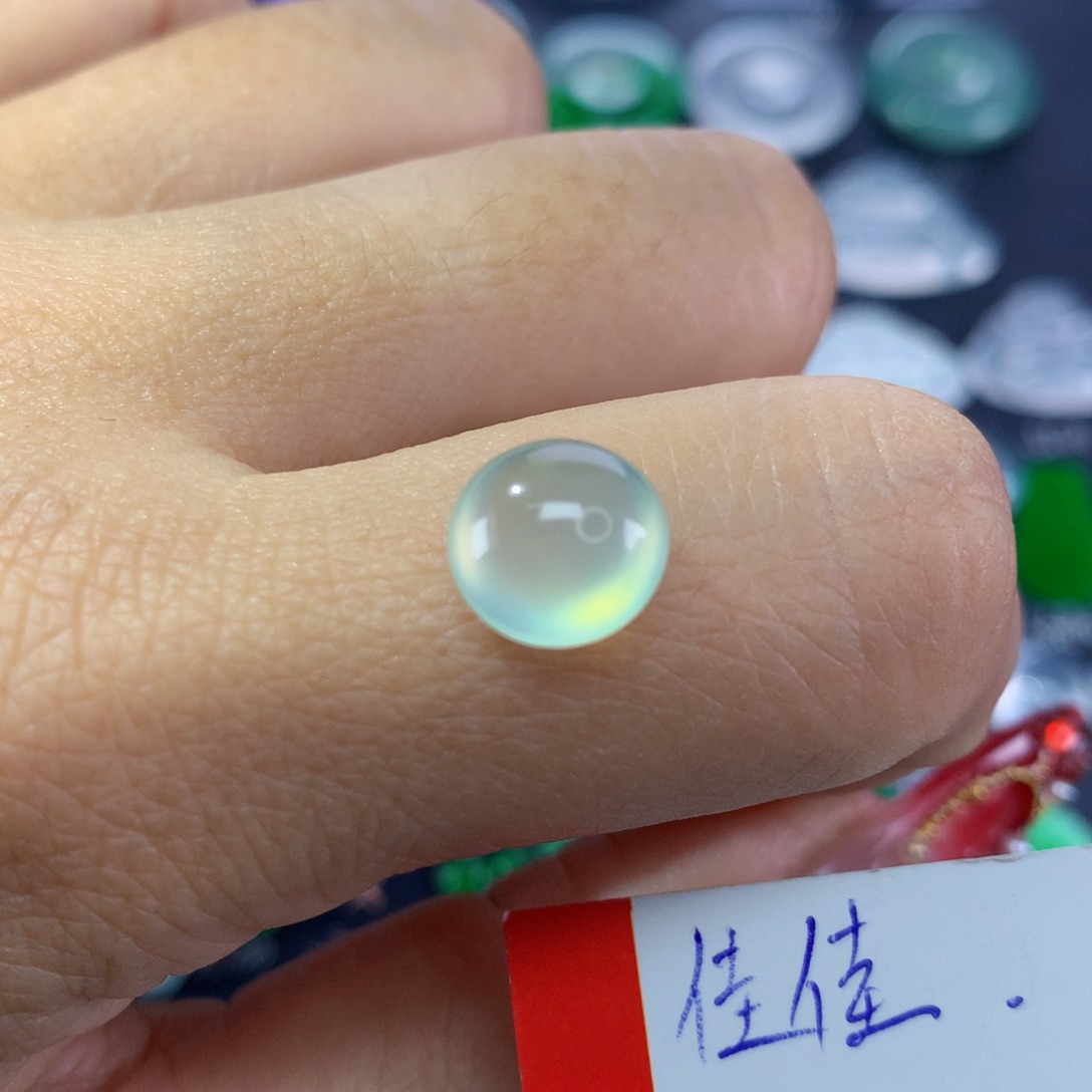 翡翠颈饰未镶嵌纯天然缅甸翡翠A货