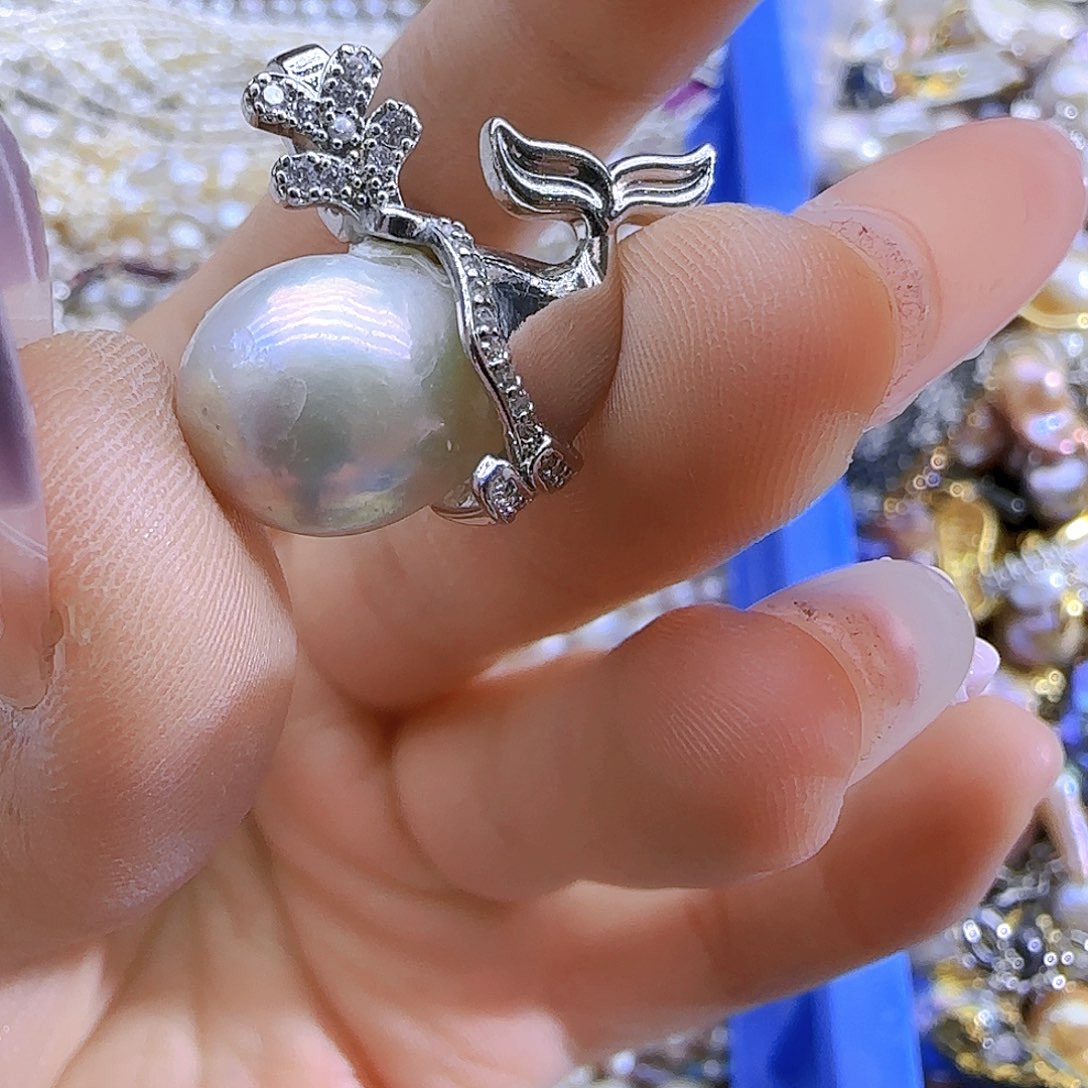 未镶嵌372淡水珍珠