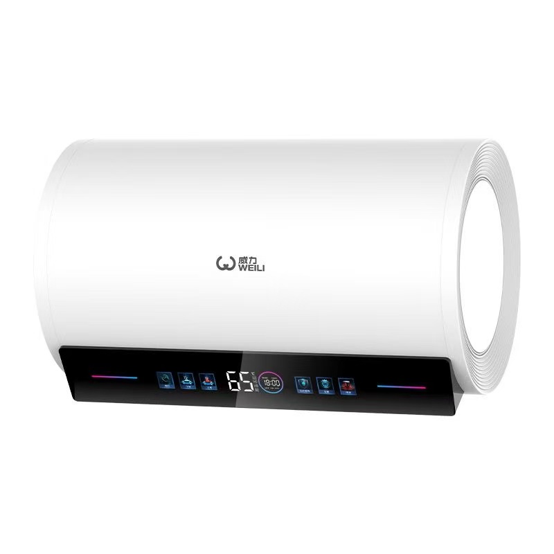 WEILI/威力2200W智控超薄圆桶储水电热水器双胆速热节能全国联保