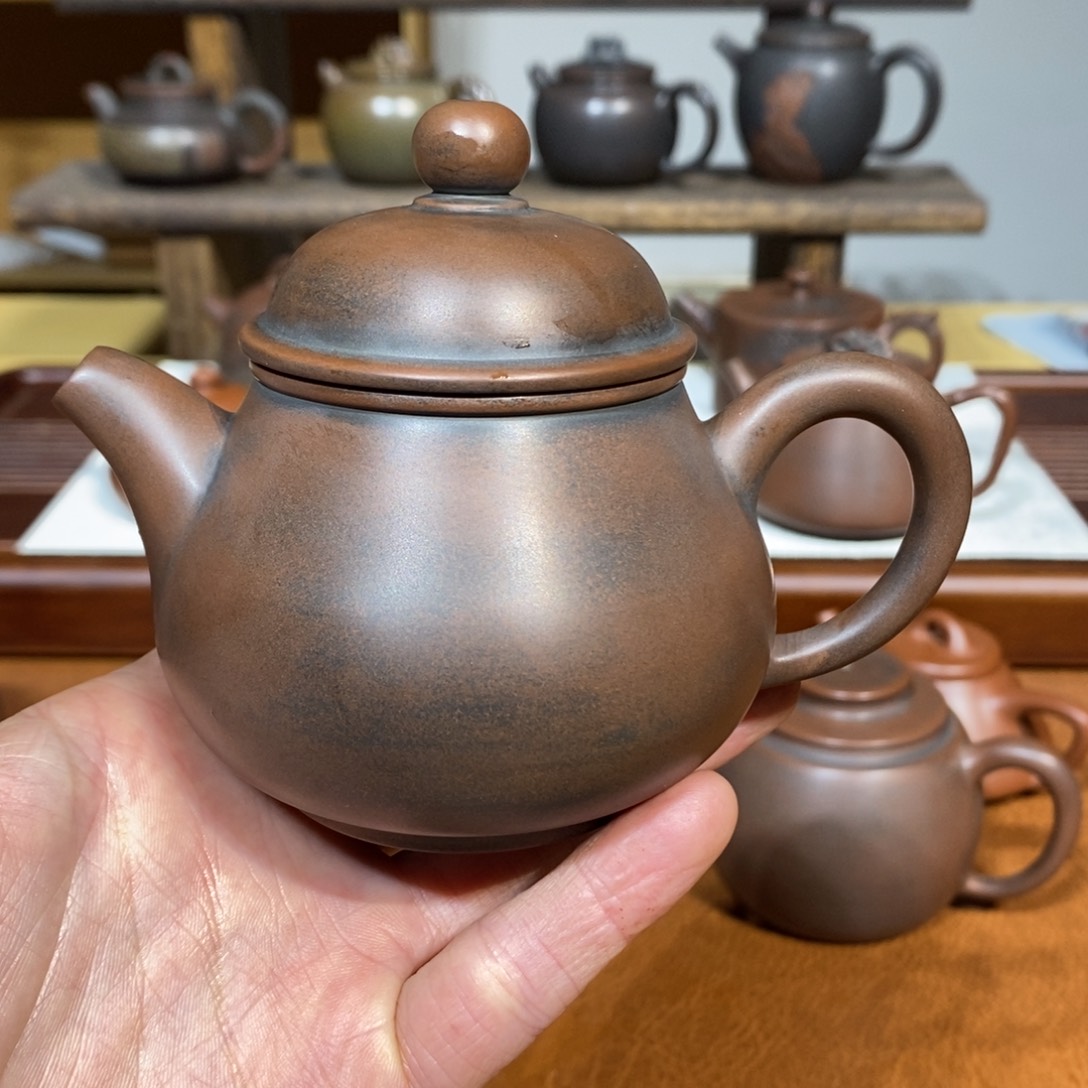 小**生潘壶200ml坭兴陶手工制作