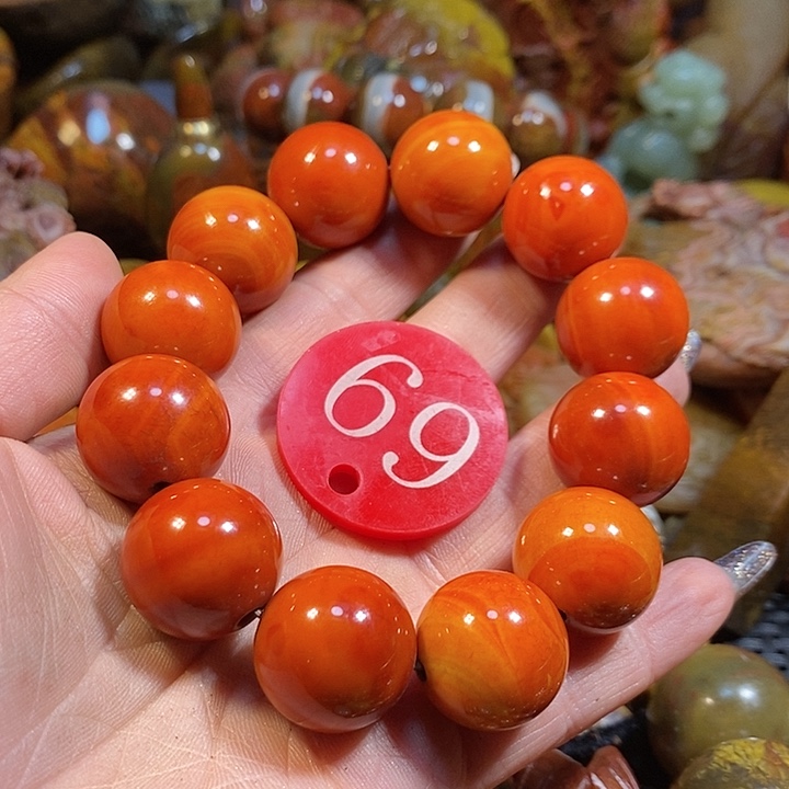 玛瑙/玉髓手链未镶嵌君*