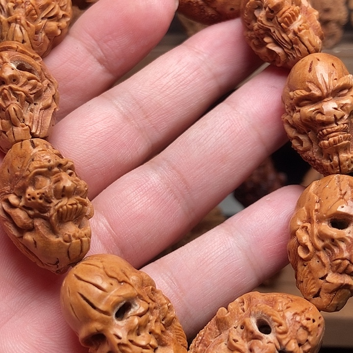 桃核手工僵尸罗汉