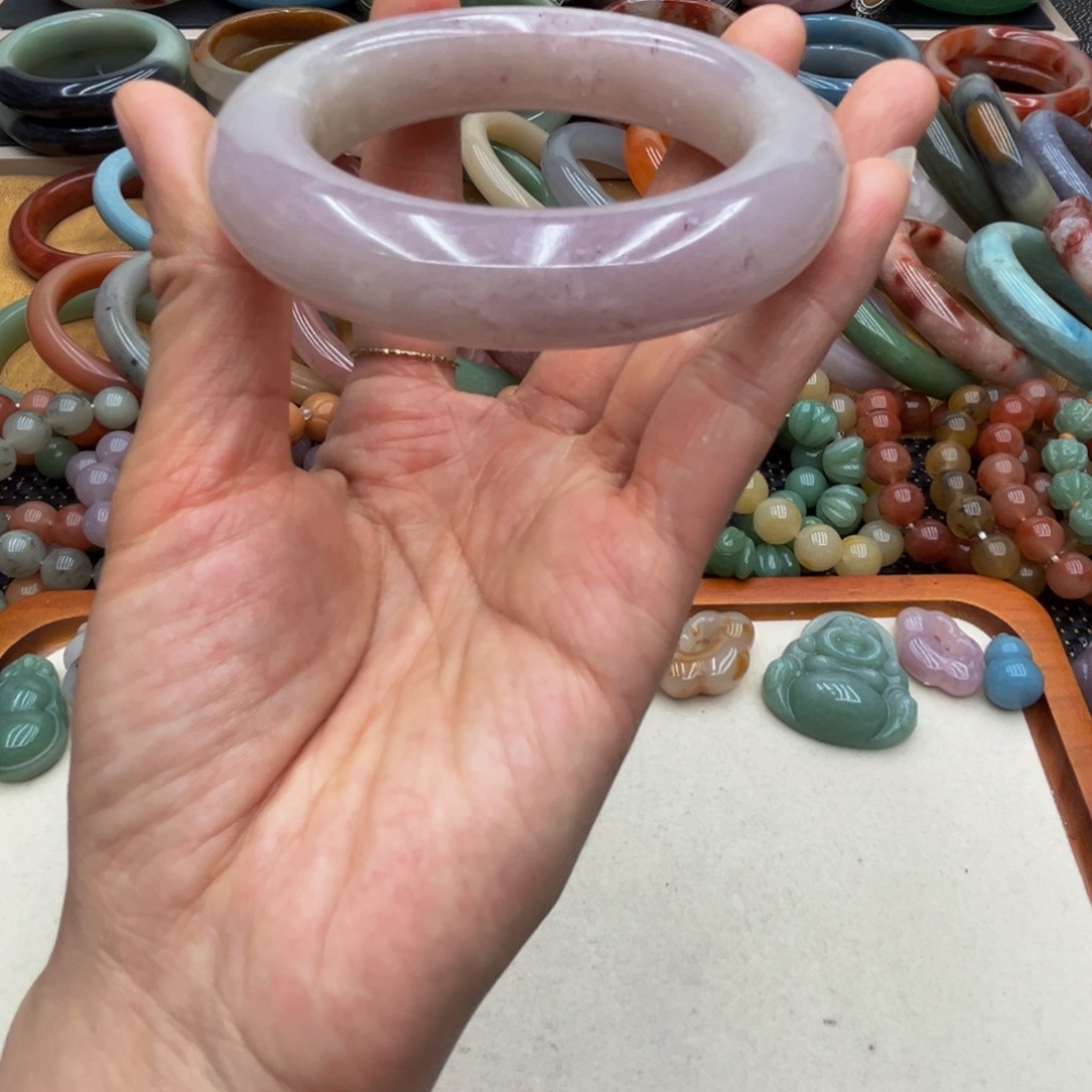 石英质玉未镶嵌圈口56