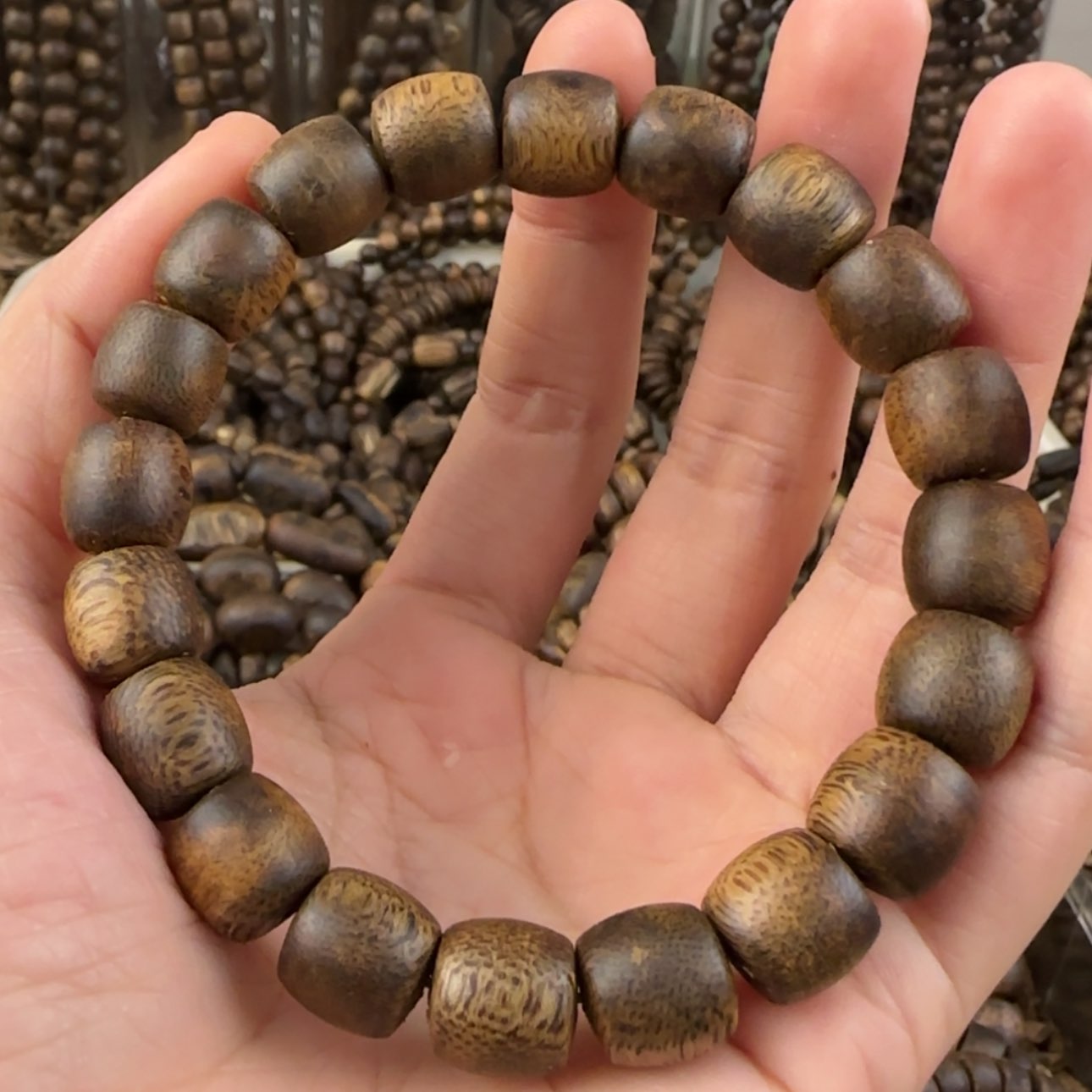 【闪购商品】沉香手串奇楠手串9克卡1.0