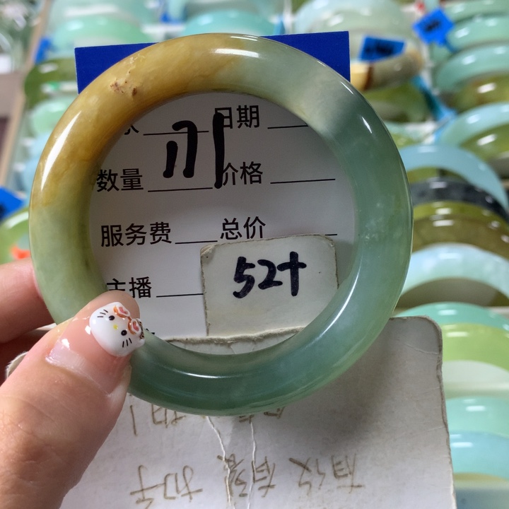 未镶嵌蛇纹石玉手镯171