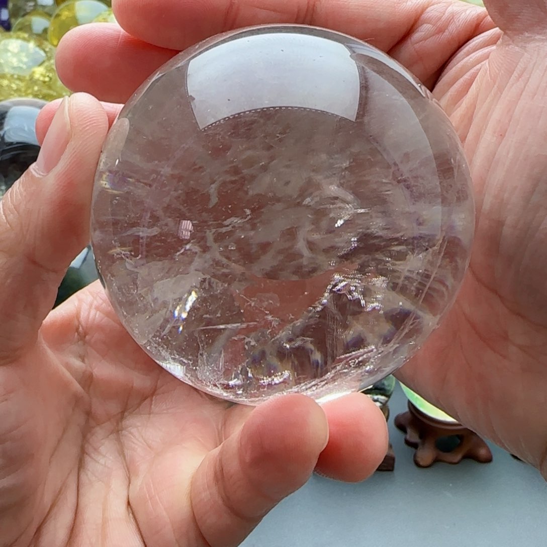 水晶水晶球未镶嵌