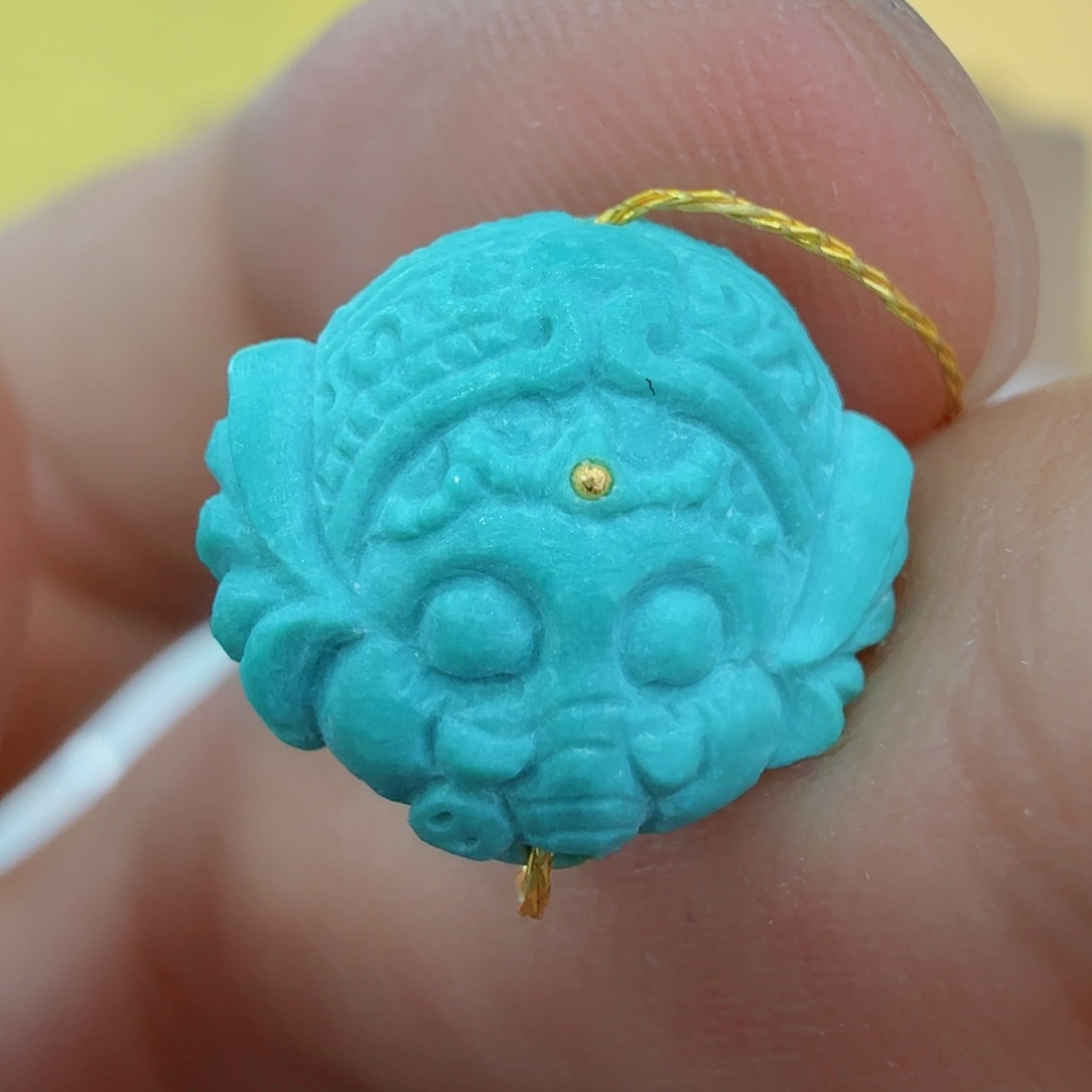 绿松石未镶嵌配饰