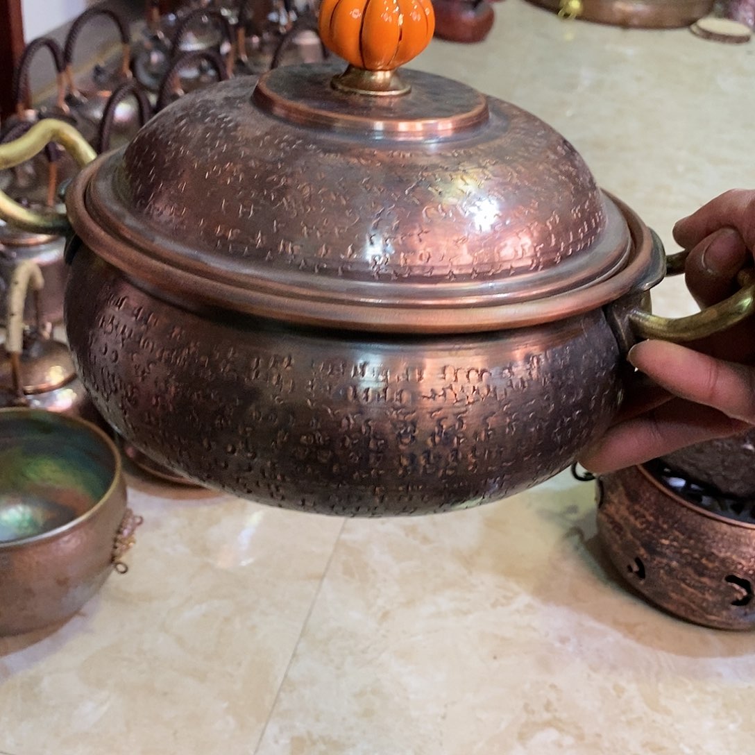 南瓜摘扭锅手工锻打工艺