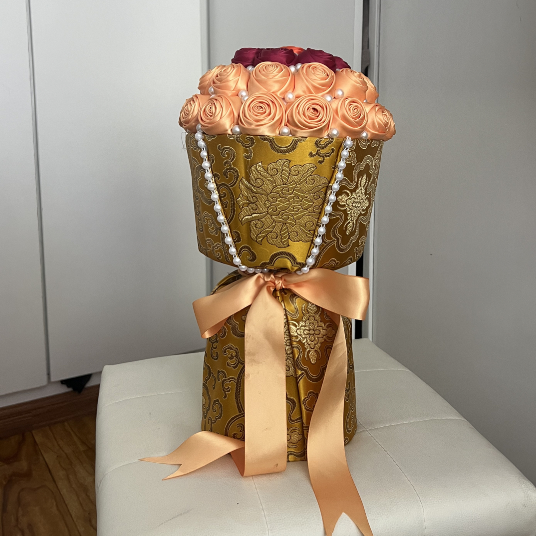 藏式手工玫瑰花束永生花精致美观独具特色适合送礼