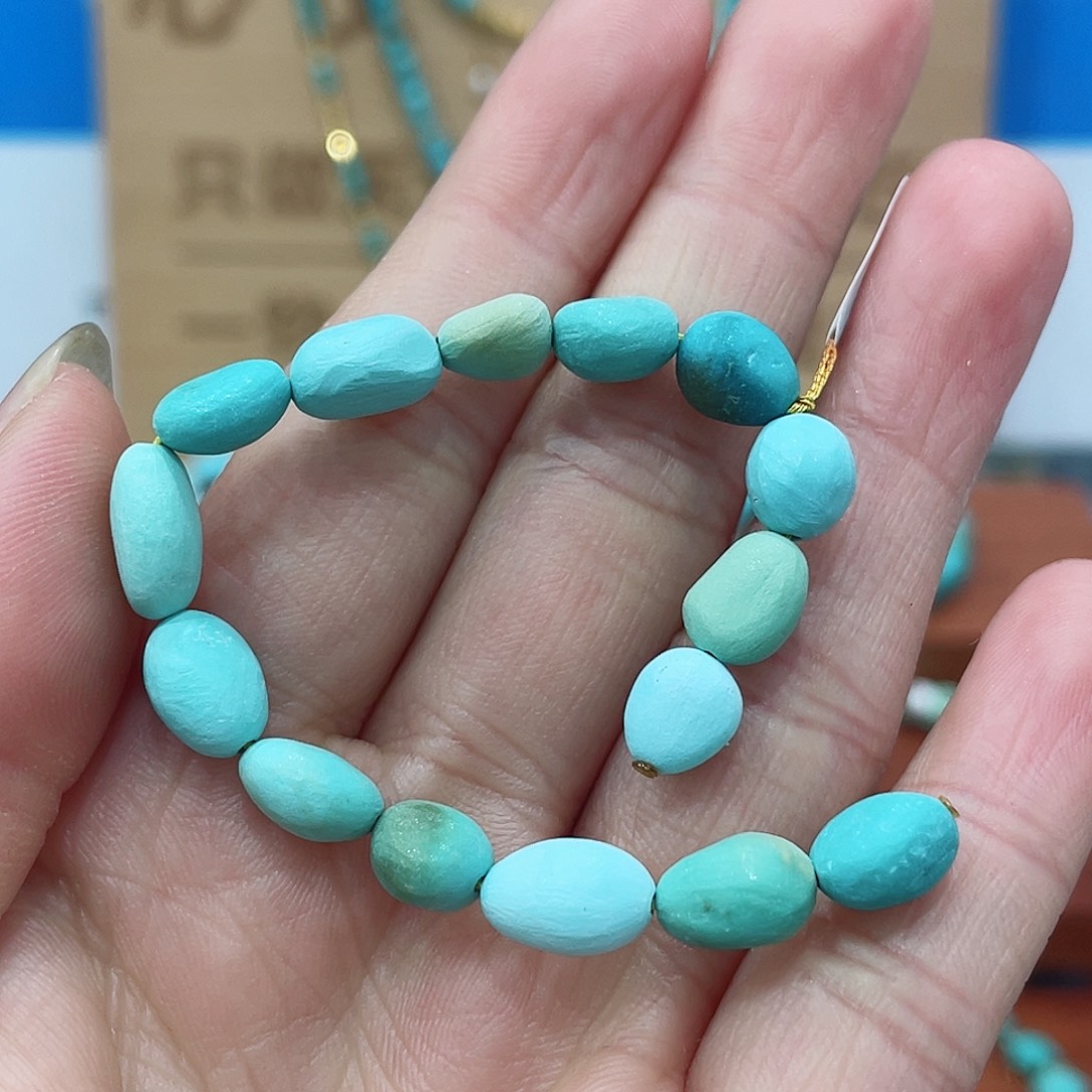 未镶嵌绿松石珠宝奇石