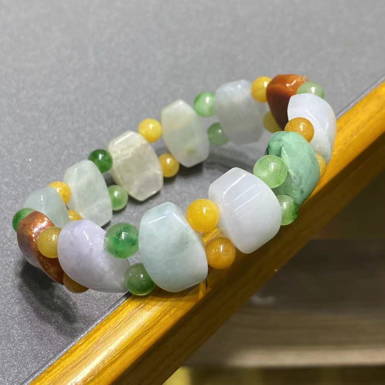 三彩手串 多样性发其一