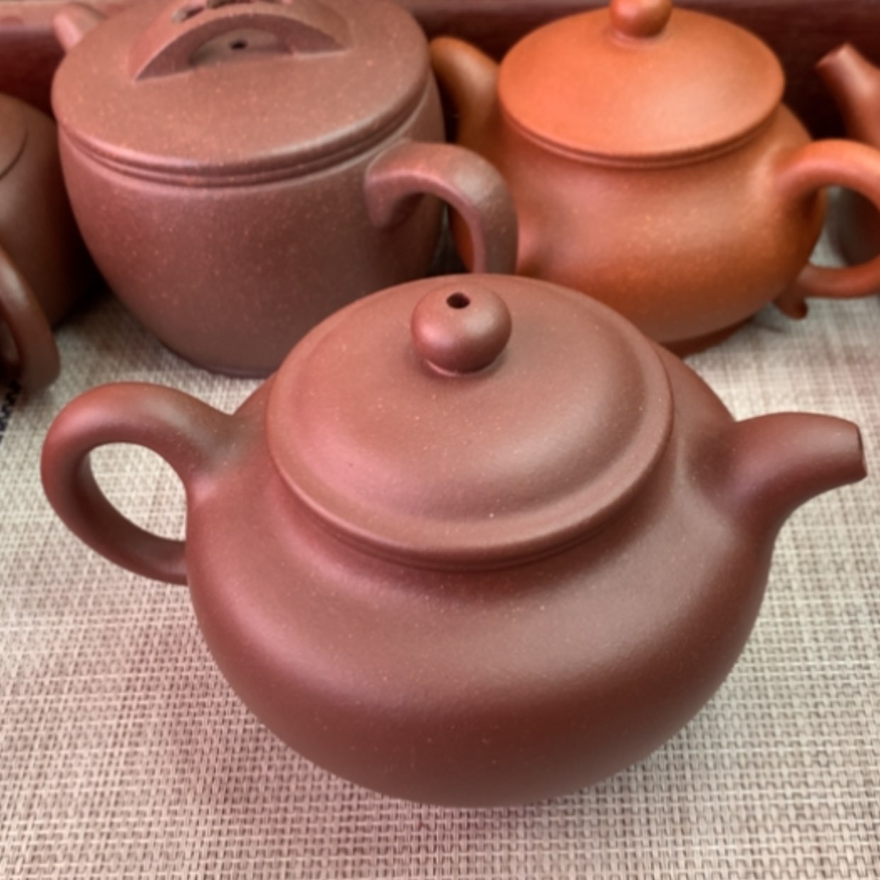 【闪购商品】紫砂茶壶330CC微瑕半手工制作