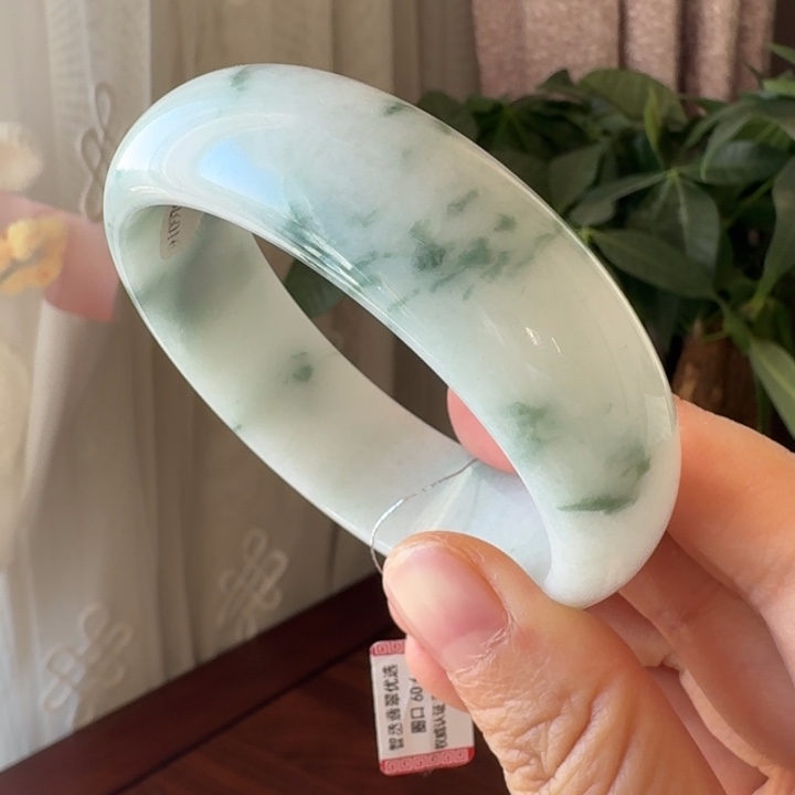翡翠未镶嵌手镯适合59-60