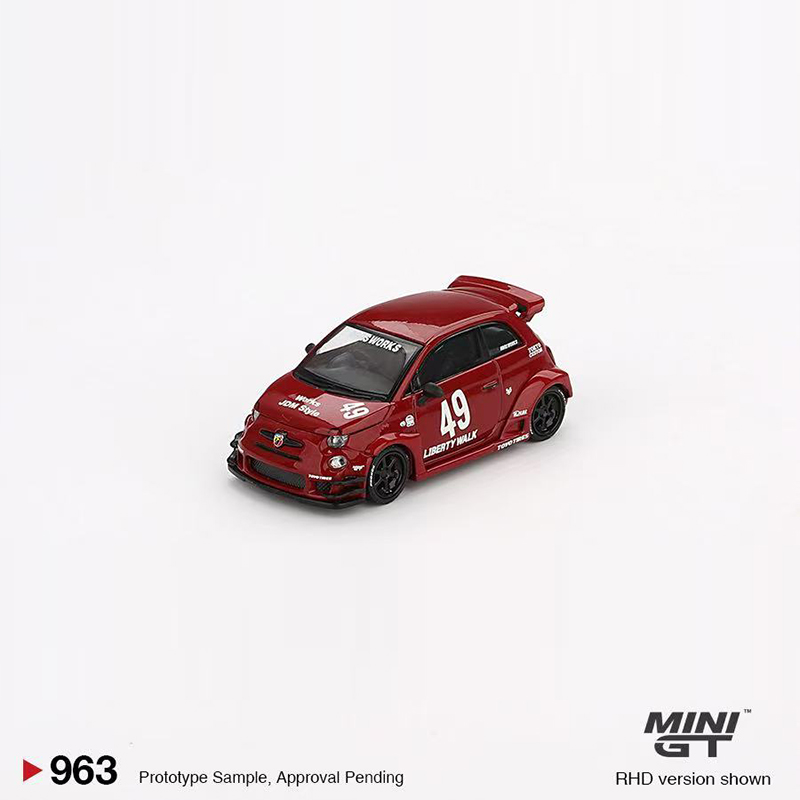 MINIGT 1:64 LB-WORKS x Abas Works 阿巴斯 595 合金车模 #963
