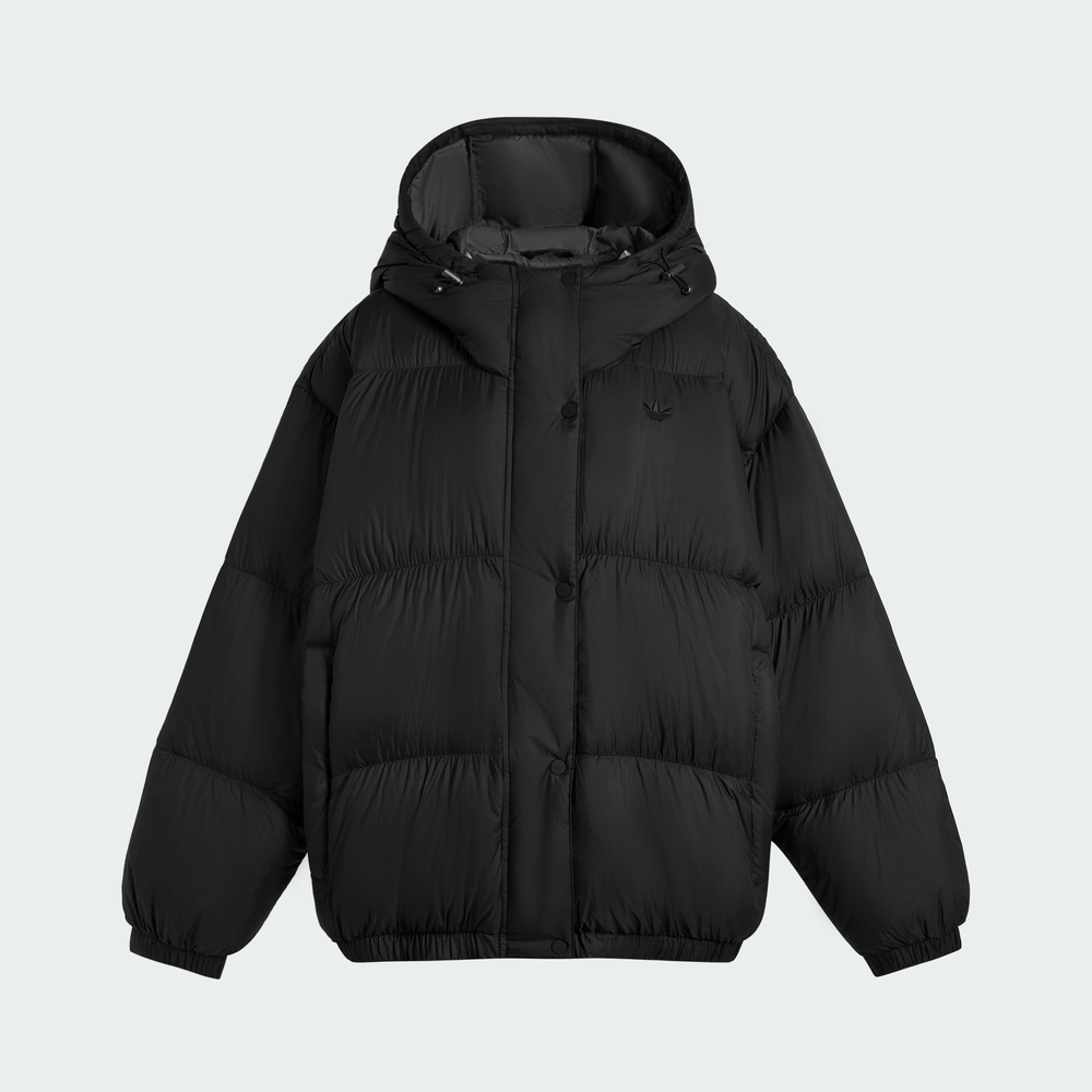 adidas阿迪三叶草女子经典时尚面包服PUFFER短款羽绒服KG4915