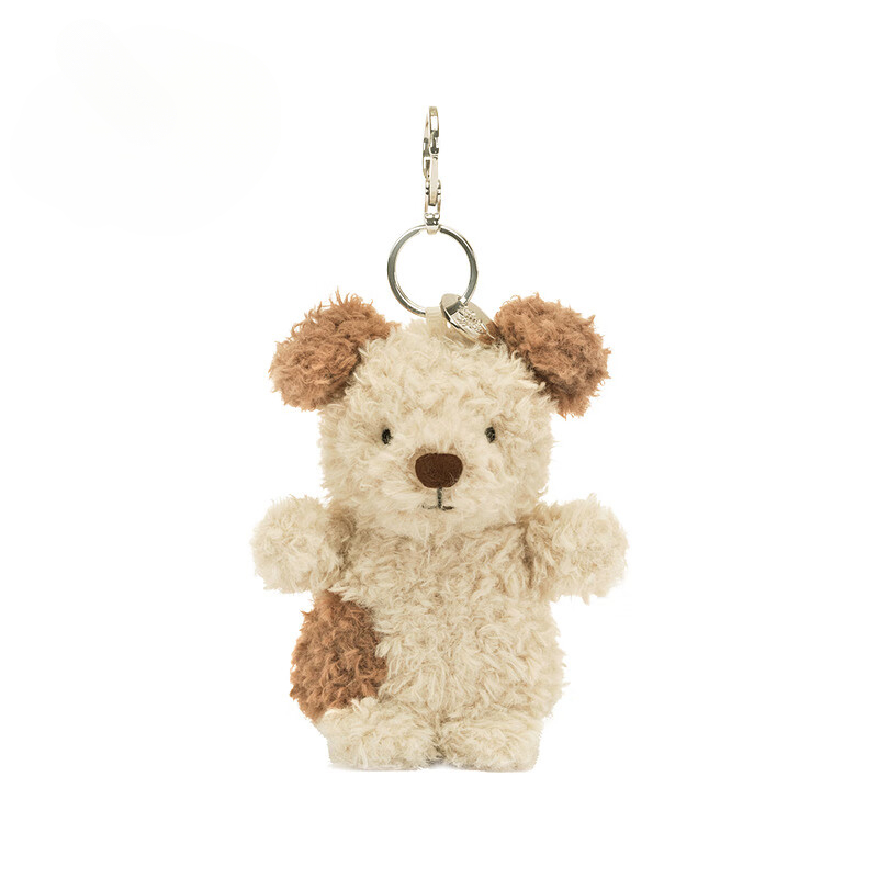 英国新品卷毛小狗包包挂饰玩偶可爱毛绒公仔背包挂件