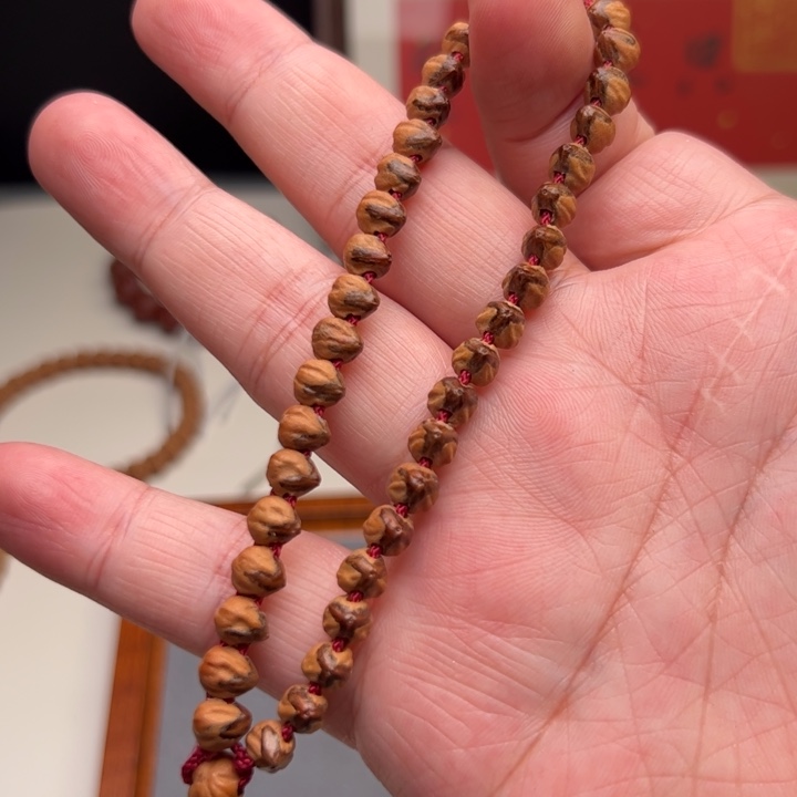 坏***笑柏香籽/百香籽手串三棱正奔尺寸6.6